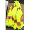 Image 1 : LOT OF 2 HI-VIS FLEECE HOODIES, SIZE 2XL