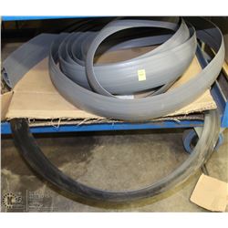 SHELF LOT OF VARIOUS RUBBER ELECTRICAL FLOOR