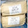 Image 1 : TWO 50LB BAGS OF BROWN ALUMINUM OXIDE