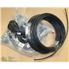 Image 1 : 2 ROLLS OF PLASTIC WIRE COATING & BAG OF POWER