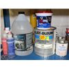 Image 1 : LOT OF LEAK COMPOUND, RUST PROTECTOR, EPOXY PAINT