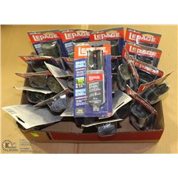24 TUBES OF LEPAGE EPOXY STEEL SYRINGE GLUE