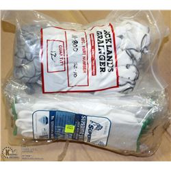 3 DOZEN PAIRS OF WORK GLOVES,