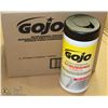 Image 1 : BOX OF 6 GOJO SCRUBBING TOWELS, (25 TOWELS/JUG)
