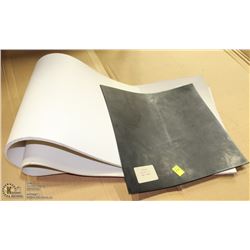 LOT OF 3 ASSORTED RUBBER MATS