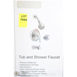 TUB AND SHOWER FAUCET SET