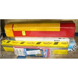 5 CASES OF VARIOUS WELDING ELECTRODES