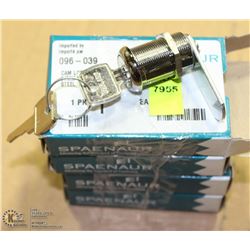 LOT OF 4 SPAENAUR CAMLOCKS, 27MM