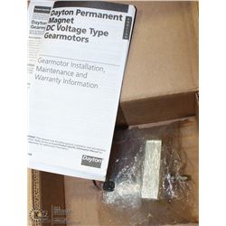 DAYTON 1LNG5 PM-DC GEAR MOTOR