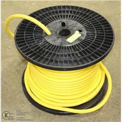NEW 250' SPOOL OF YELLOW  COATED GROUND WIRE