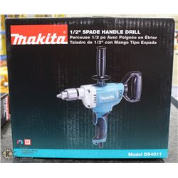 NEW MAKITA 1/2" SPADE HANDLE DRILL IN BOX