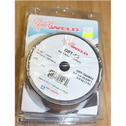 LOT OF 2 OPTIWELD OPT-S6 WELDING WIRE