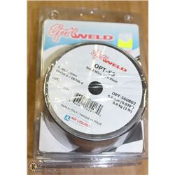 LOT OF 2 OPTIWELD OPT-S6 WELDING WIRE