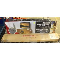 LOT OF 2 FLAT SCREEN TV WALL MOUNTS