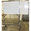 Image 1 : 2 WHITE BOARDS ON CASTORS 71"X36"