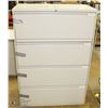 Image 1 : 4 DRAWER FILING CABINET 36"X18"X52"