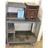 Image 1 : ROLLING SHOP CART WITH INFARED HEATER