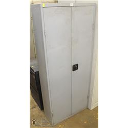 METAL PARTS CABINET 27"X10"X62"