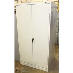 2 DOOR METAL CABINET 36"X18"X72"