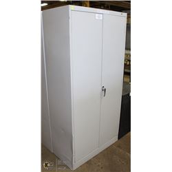 2 DOOR METAL CABINET 36"X18"X72"