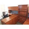 Image 1 : 3PC CORNER OFFICE DESK WITH HUTCH & MATCHING