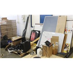 LARGE LOT OF ASST OFFICE SUPPLIES INCL WHITE