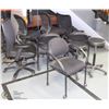 Image 1 : LOT OF ROLLING OFFICE CHAIRS & STOOLS