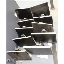 LOT OF 10 ASSORTED DELL MONITORS