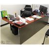 Image 1 : U-SHAPED OFFICE DESK WITH CHAIR