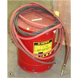 JUSTRITE OILY WASTE KIT