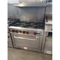 Vulcan 6 Burner Range w/Oven Below