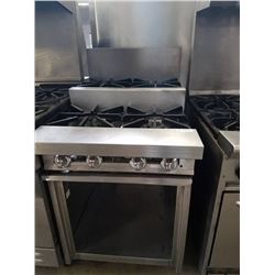 Vulcan 4 Burner W/Storage