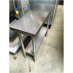 12" All S.S Equipment Stand / Worktable