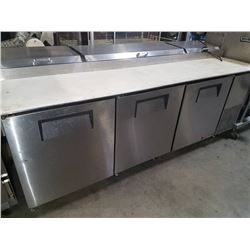 True 93" Pizza Prep Table