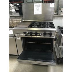 Dcs 4 Burner Range w/12" Griddle & Oven Below