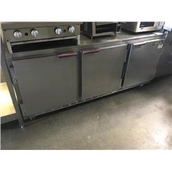Beverage Air 3 Door Undercounter Refrigerator