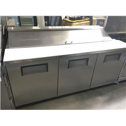 True 72" Sandwich Prep Table