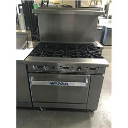 Imperial 6 Burner Range w/Oven Below