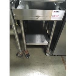 All S.S. Fryer Cart