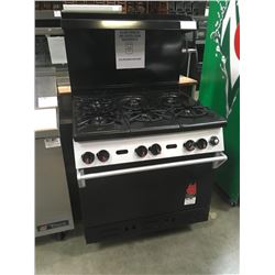 Wolf 6 Burner Range w/ Oven Below