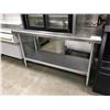 Image 2 : 60" S.S. Worktop Table