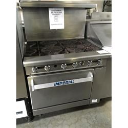 Imperial 6 Burner Rangew/Oven Below