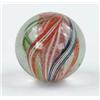 Image 1 : Lot #  523:  OUTSTANDING LARGE RIBBON SWIRL MARBLE.