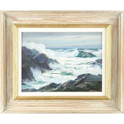 Lot #  533:  PAUL STRISIK (American, 1918-1998) BASS ROCKS.