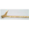 Image 1 : Lot #  541:  CANE: CARVED IVORY AND STAG HORN CANE.