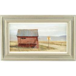 Lot #  560:  A. HALE JOHNSON (American, 20th C) “FRESH PRODUCE”.