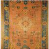 Image 1 : Lot #  607:  ANTIQUE ORIENTAL ROOM SIZE RUG.
