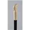 Image 1 : Lot #  618B.:  CANE: CARVED IVORY CANE.