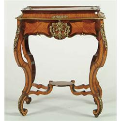 Lot #  624:  SPECTACULAR LOUIS XV STYLE GILT BRONZE COVERED FERNERY/JARDINIÈRE.