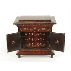 Lot #  624A.:  FABULOUS VICTORIAN ROSEWOOD JEWELRY-VANITY CHEST.